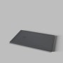 DISENIA LUNE PLATE DE DOUCHE EN TECHNOGEL ANTHRACITE