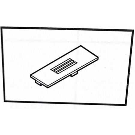 DISENIA COUVERTURE EN ACIER PEINT EN BLANC POUR PLATEAU DE DOUCHE KRUS