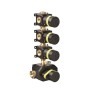 NEWFORM Corps d'encastrement universel pour mélangeurs thermostatiques multi-usages encastrés avec 3 sorties
