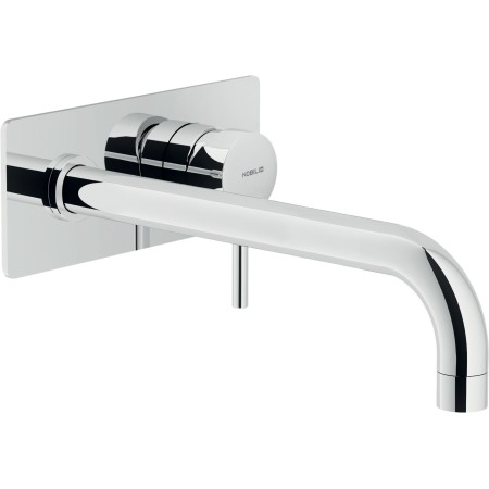 NOBILI ROBINET DE LAVABO MURAL L. 250 MM AVEC PLAQUE