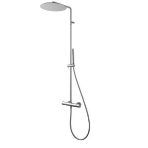 TREEMME  UP+ Colonne de douche thermostatique avec douchette et pommeau anti-calcaire