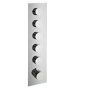 TREEMME UP+ Thermostatique encastré 5 sorties