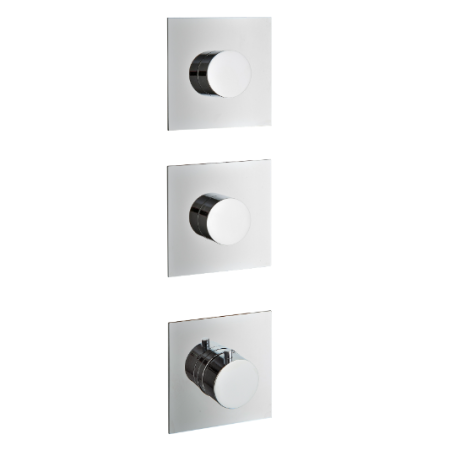 TREEMME  UP+ Thermostatique encastré 2 sorties