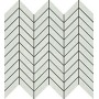 RAGNO CERAMICHE MOSAÏQUE FRECCIA ICE REALSTONE SLATE 37X41