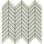 RAGNO CERAMICHE REALSTONE ARDOISE MOSAÏQUE FLÈCHE COQUILLE 37X41