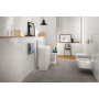 ATLAS CONCORDE mur 3D Blanc Solide Brillant 50x120 Brillant