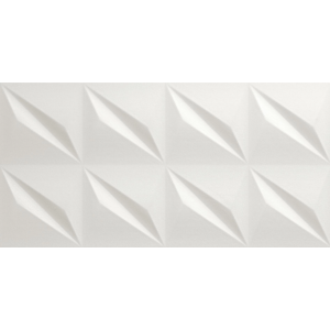 ATLAS CONCORDE mur 3d Flash White Matt 40x80