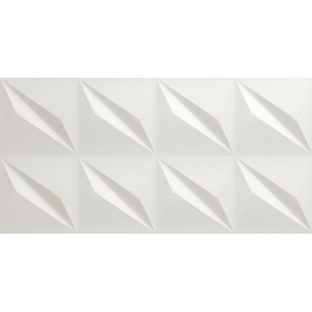 ATLAS CONCORDE mur 3d Flash White Matt 40x80