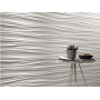 ATLAS CONCORDE mur 3D Wind Blanc Mat 40x80