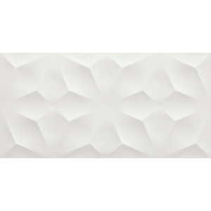 ATLAS CONCORDE mur 3D Diamant Blanc Mat 40x80 Mat