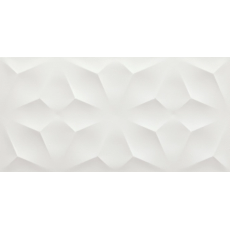 ATLAS CONCORDE mur 3D Diamant Blanc Mat 40x80 Mat