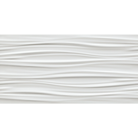 ATLAS CONCORDE 3D mur Ruban Blanc Mat 40x80 Mat