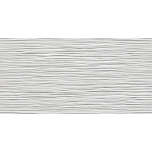 ATLAS CONCORDE Mur 3D Vague Blanche Brillante 40x80 Brillant