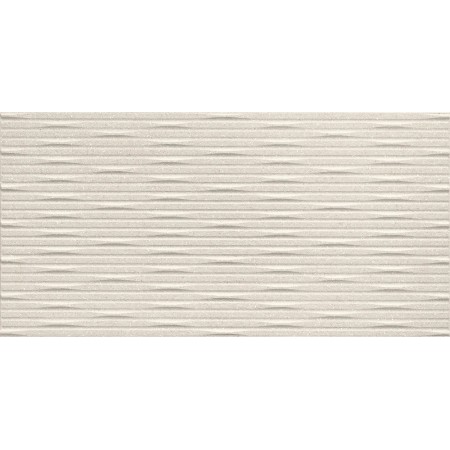 ATLAS CONCORDE Carreaux Muraux 3D Sculpté Ivoire 40x80 Mat