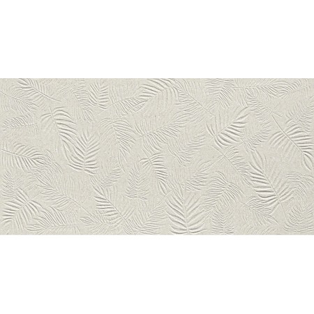 ATLAS CONCORDE 3D Mur Sculpture Feuille Perle 40x80 Mat