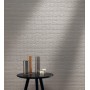 ATLAS CONCORDE 3D Mur Carvé Carrés Perle 40x80 Mat