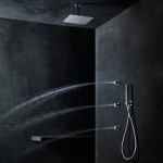 Porte de douche murale